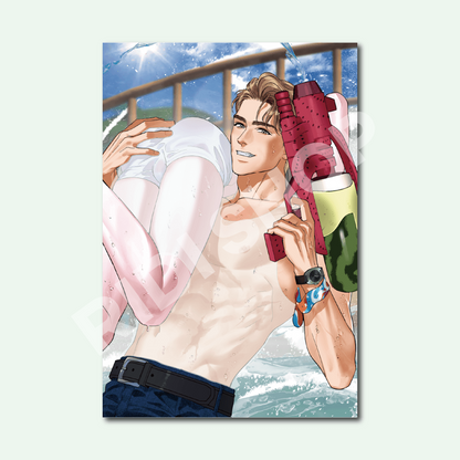 [Pre-order] Antidote Waterside Postcard, Double-Layer Photocard, Acrylic Block