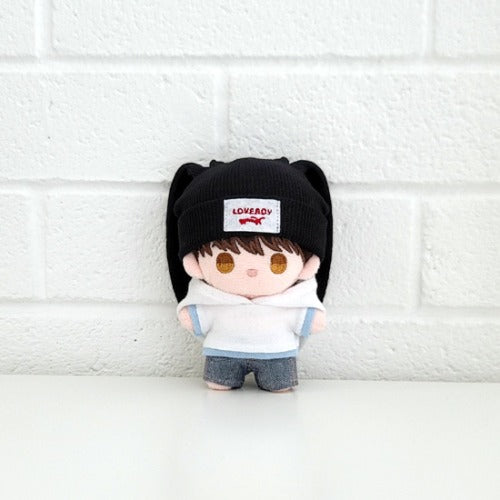 [Bbosiraegi doll] Label Rabbit Beanie