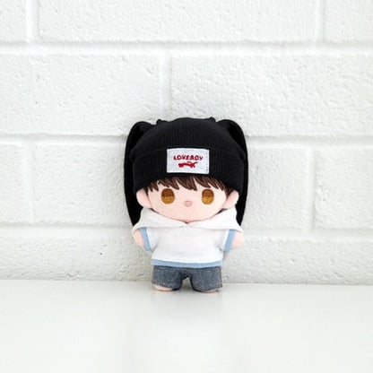 [Bbosiraegi doll] Label Rabbit Beanie