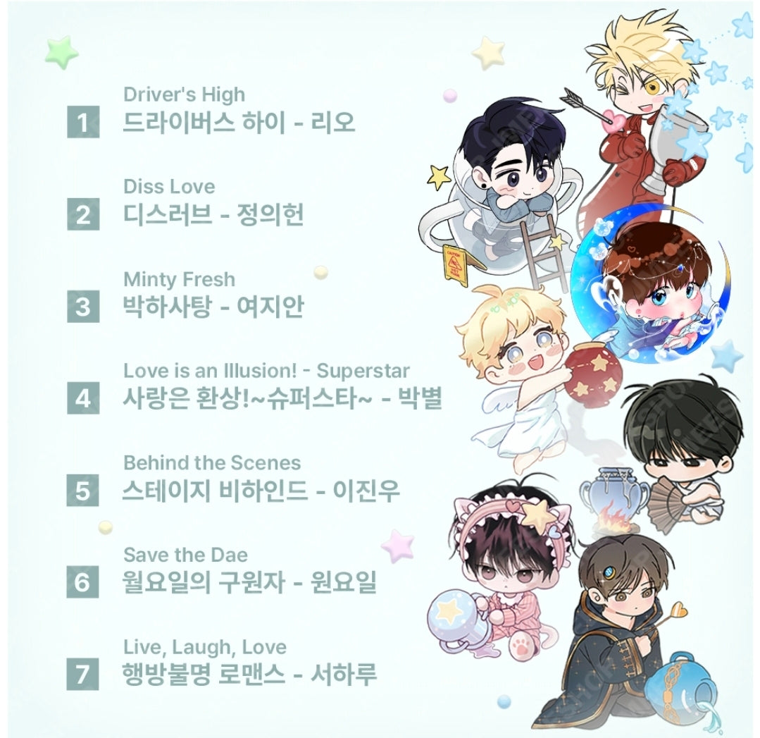 [Monthly Star Sign] Aquarius Acrylic Keyring