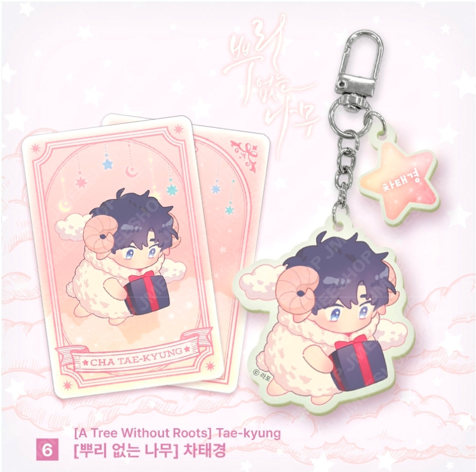 [Monthly Star Sign] Aries Acrylic Keyring