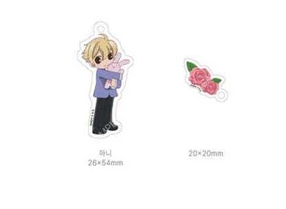 [Pre-order] Ouran High School Social Club - Acrylic Keyring