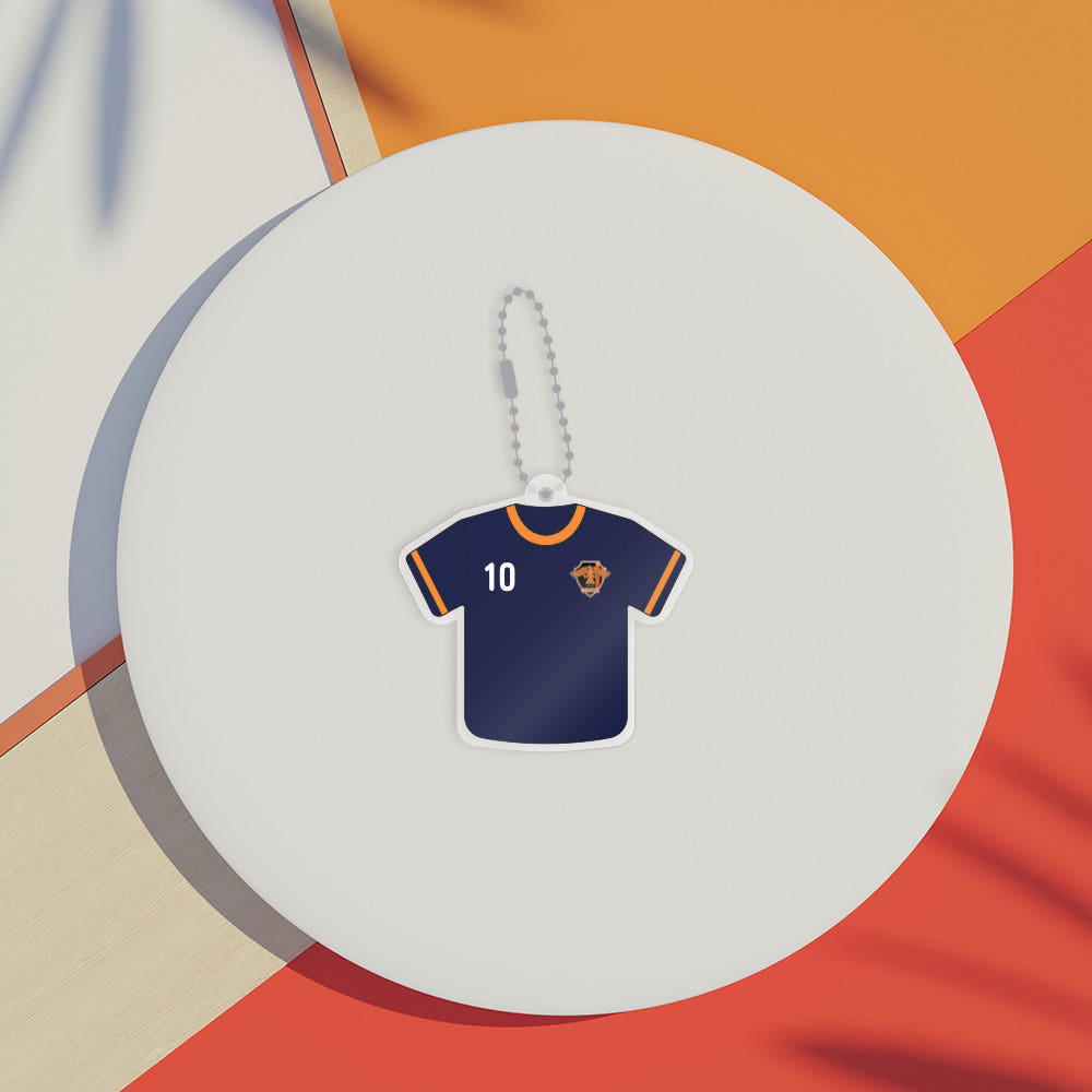 Meet Me Halfway Uniform Keyring