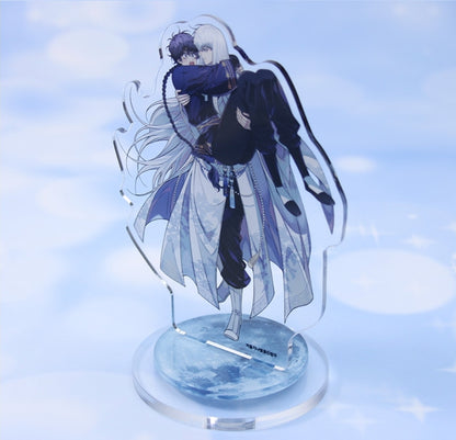 Winter Cherry Blossoms LD Spinning Acrylic Stand + Photo Card