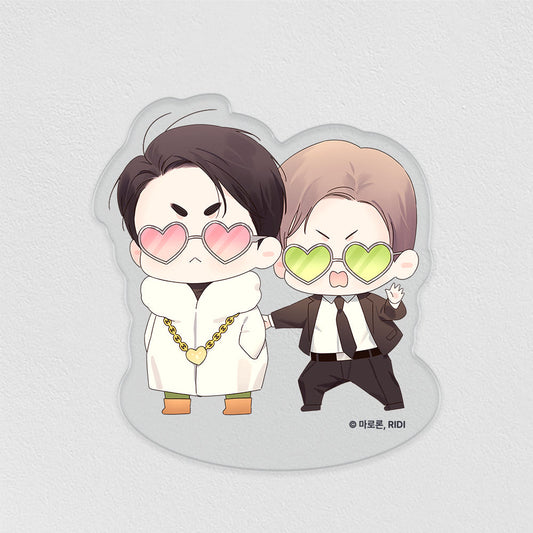 POP THE BEYOND Freestanding Acrylic Stand - 4 Week Lovers