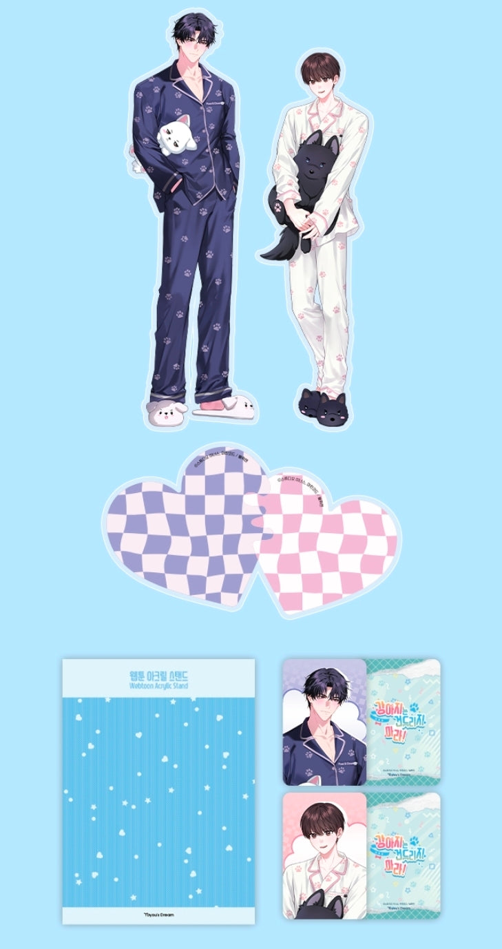 [Pre-order] Paws and Claws Pajama Acrylic Stand Set