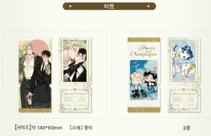 [Pre-order]Roses and Champagne SD Mini Acrylic Stand