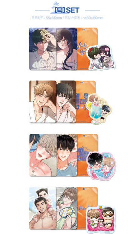 [Pre-order] Mr. Blue Romantic Vacation Summer Set