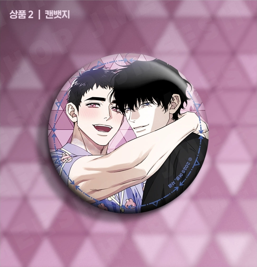 Stranger Than Friends - Scene Acrylic Stand, Can Badge