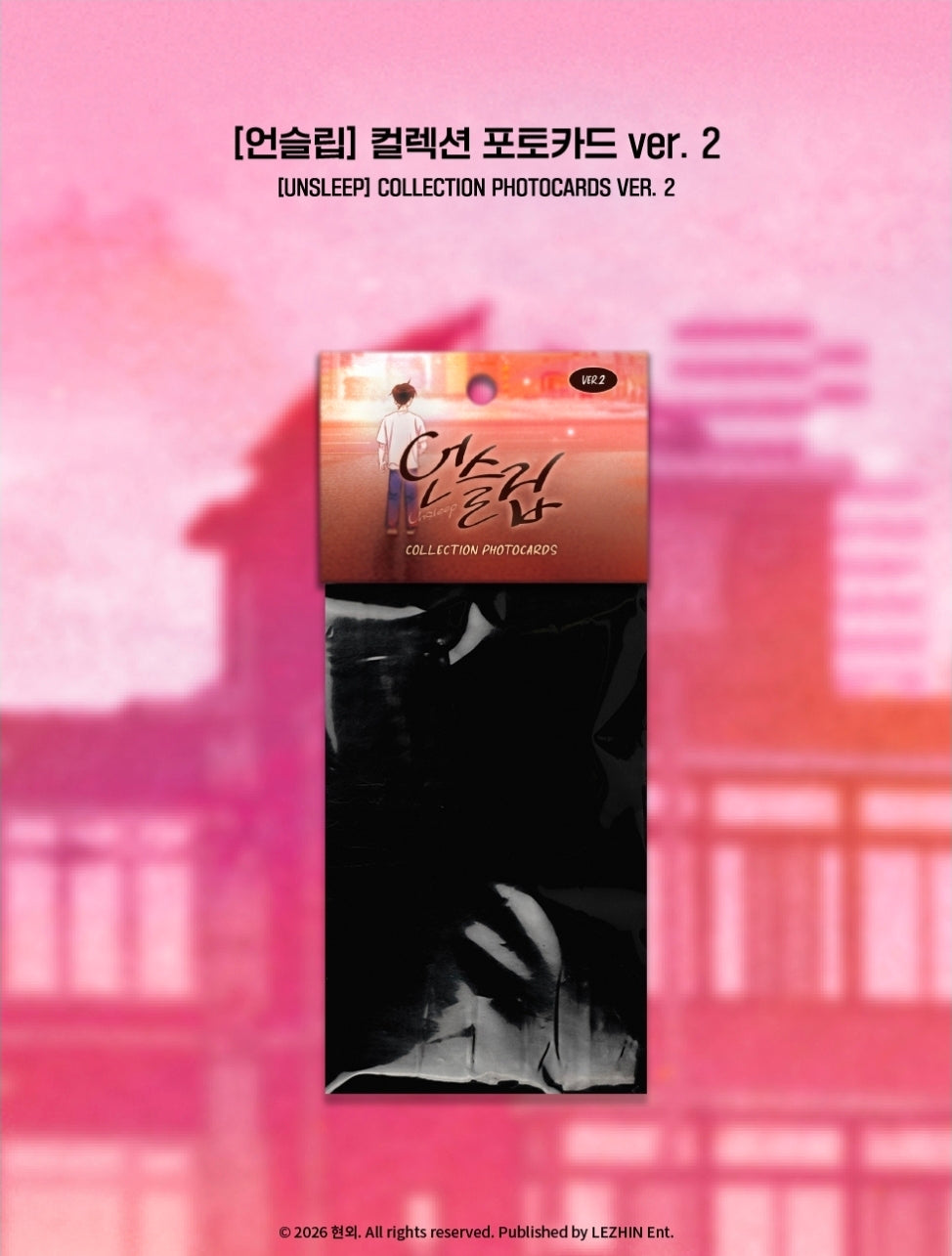 [Regular/Pre-order] Unsleep Collection Photocard Ver. 2