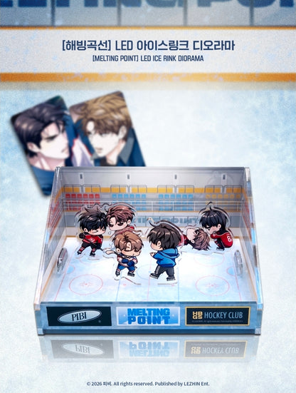 Melting Point LED Ice Rink Diorama