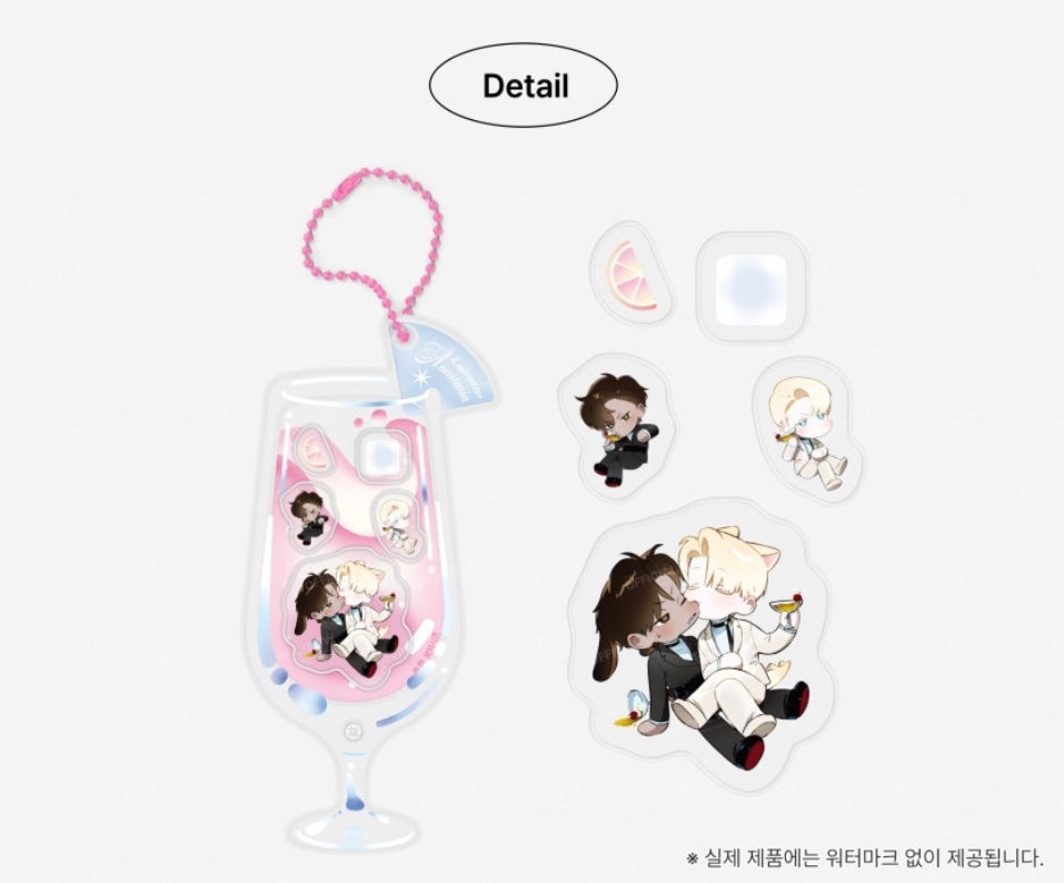 [Pre-Order] POP THE BEYOND Codename Anastasia Acrylic Shaker Keychain