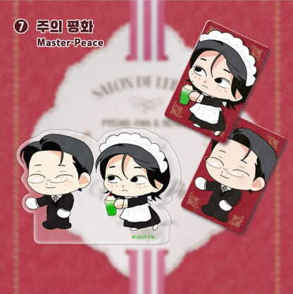 [Regular/Pre-order] Salon de Lebom: Between Aprons & Gloves SD Couple Acrylic Block Set
