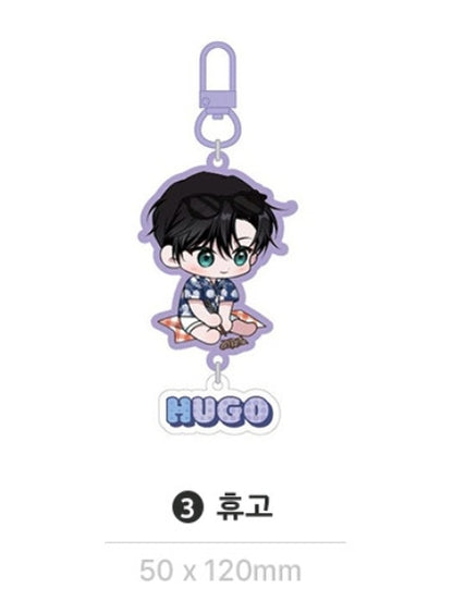 The Fox's Love Refresher Acrylic Keychain