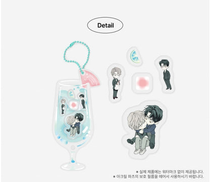 [Pre-Order] POP THE BEYOND The Pizza Delivery Man and the Gold Palace Acrylic Shaker Keychain