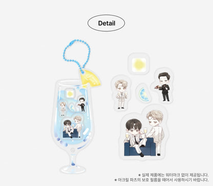 [Pre-Order] POP THE BEYOND Between the Lines Acrylic Shaker Keychain