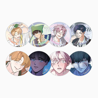 [Pre-order] Spinach Bouquet Random Hologram Can Badge