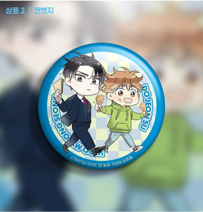 [Pre-order] Love Is In The Hier - Acrylic Block, Can Badge