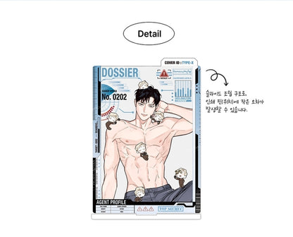 Rose and Champagne Lee-Won Dress-Up Acrylic Stand
