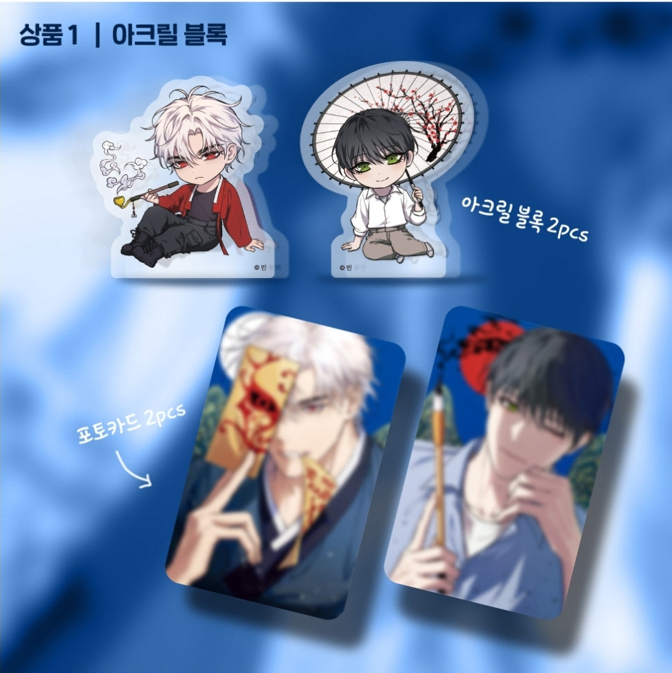 Honmong : Lucid Haze - Acrylic Block, Can Badge