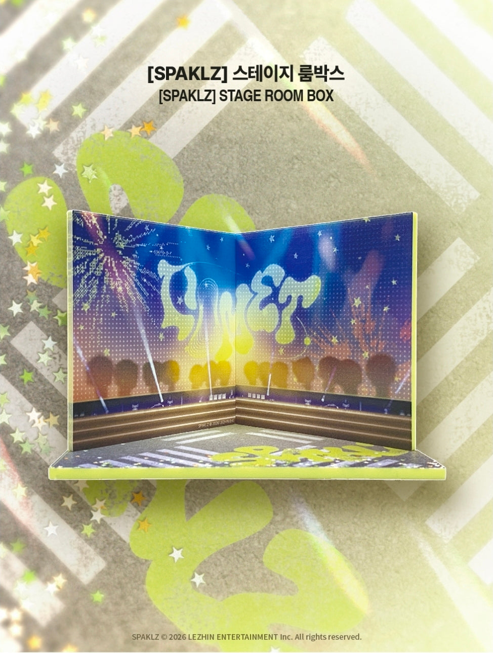 [PRE-ORDER] Spaklz STAGE ROOM BOX