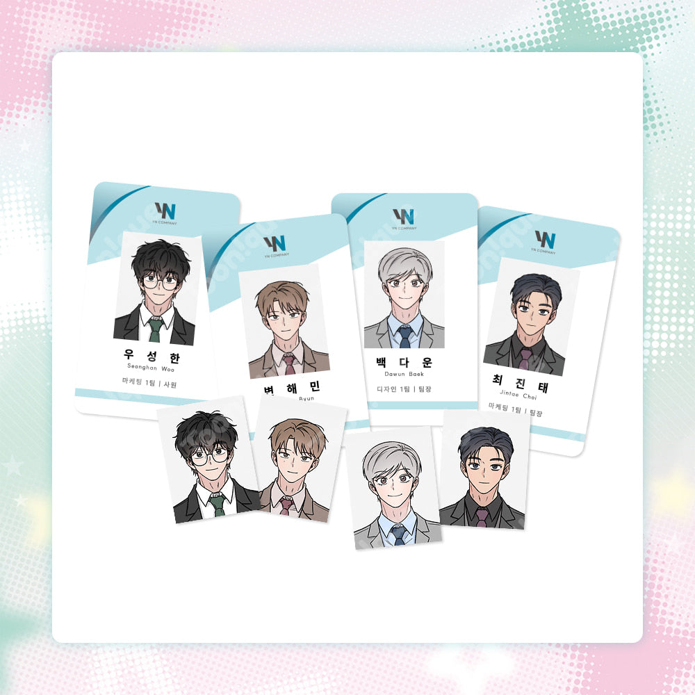 [Pre-order] While You Weren't Watching - ID Card Set