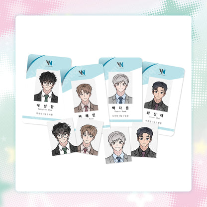[Pre-order] While You Weren't Watching - ID Card Set