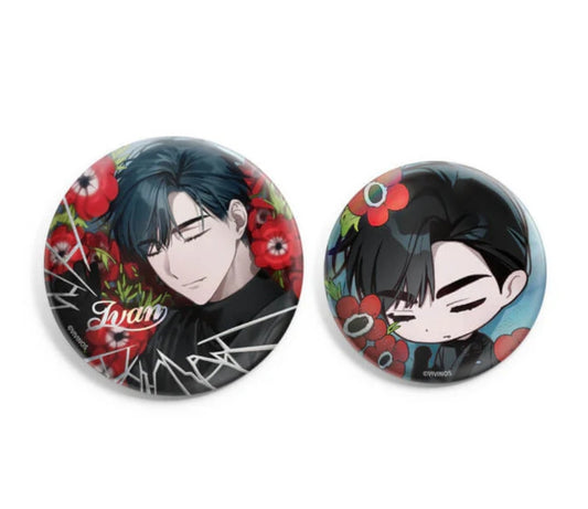 ALIEN STAGE Drowing Bloom Can Badge