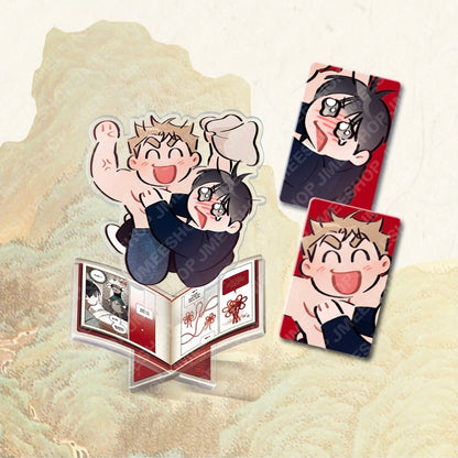 Red Thread Quest Mini Pop-Up Book Acrylic Stand