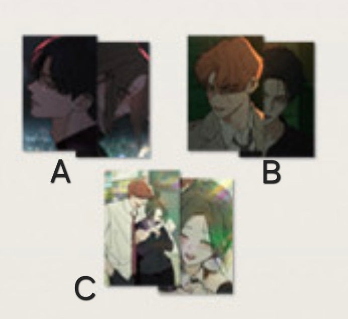 [POP-UP] Tears on a Withered Flower Lenticular Postcards (3 Types)
