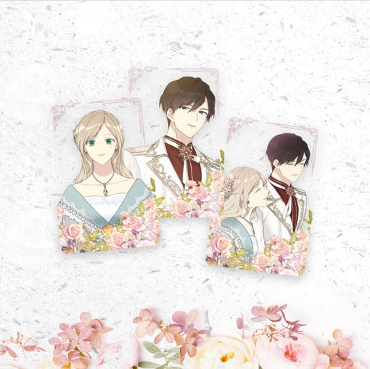 The Viridescent Tiara Transparent Photo Card 3-piece Set