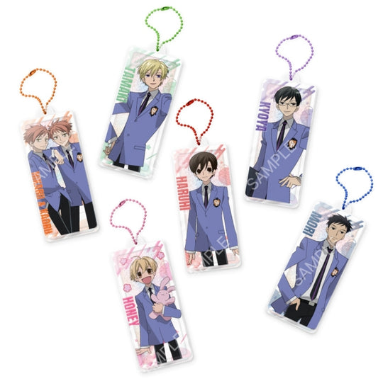 [Pre-order] Ouran High School Social Club - Glitter Acrylic Keyring