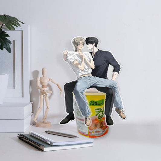 No Returns After Use Acrylic Noodle Topper