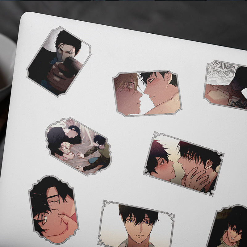 The Words in Your Snare Cut-out Sticker Pack (2 Types)