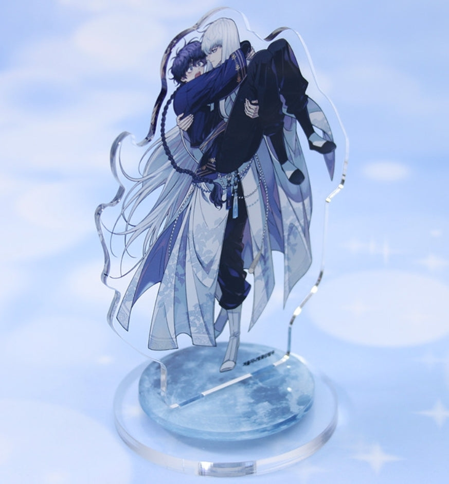 Winter Cherry Blossoms LD Spinning Acrylic Stand + Photo Card