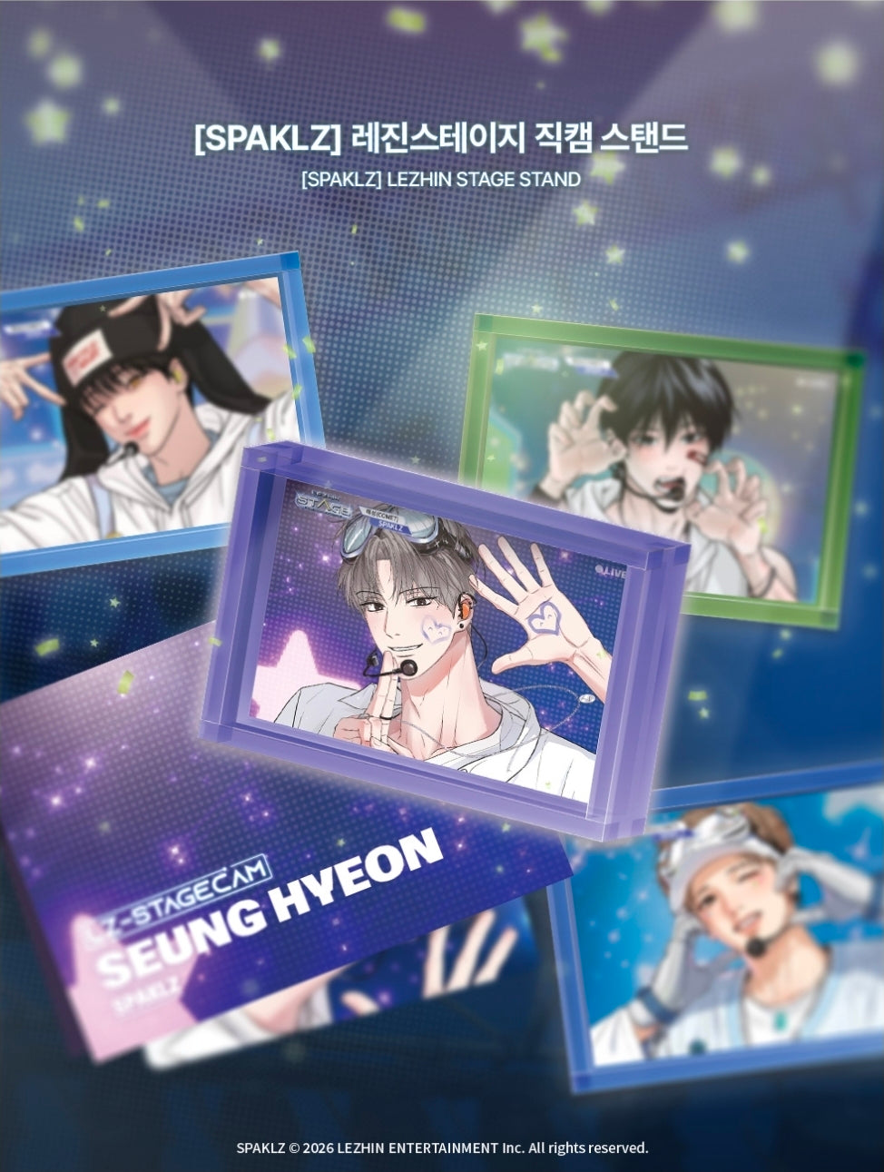 [Regular/Pre-order] Pop-Up: Spaklz 2026 World Tour Fancam Stand