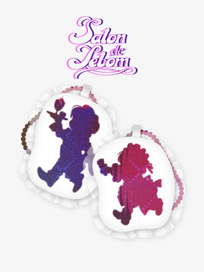 [Regular/Pre-order] Salon de Lebom: Between Aprons & Gloves Lace Cushion Keyring Set