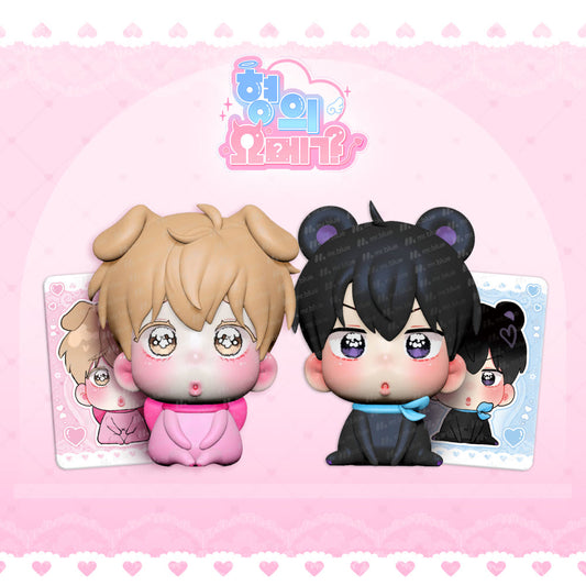 [Pre-order] Hyung's Omega Sparkling Figure, Tin Case Acrylic Block SET