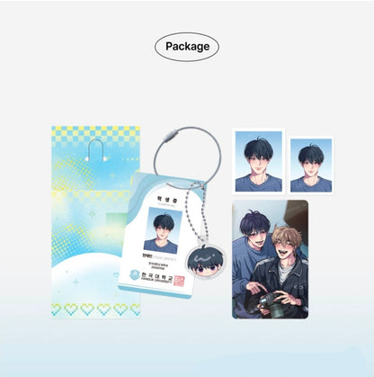 Reluctant Encounters Jaemin ID Photo Keyring Package (