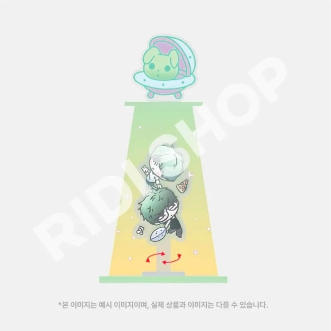 [Pre-order] Happy Twogether Rotating Acrylic Stand + 2-Type Photo Card Set