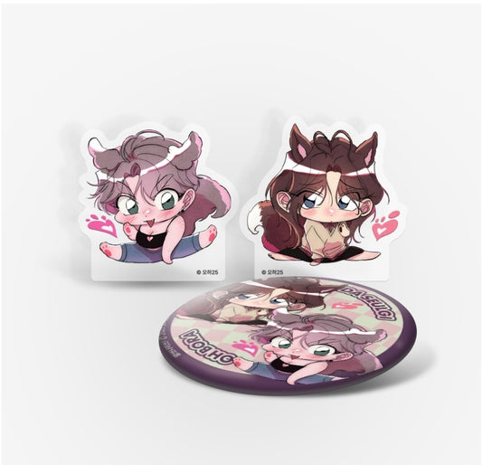 Lightweight Drinker? Nicer! - Acrylic Block, Can Badge