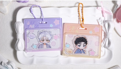 Off Track Acrylic Shaker Keychain