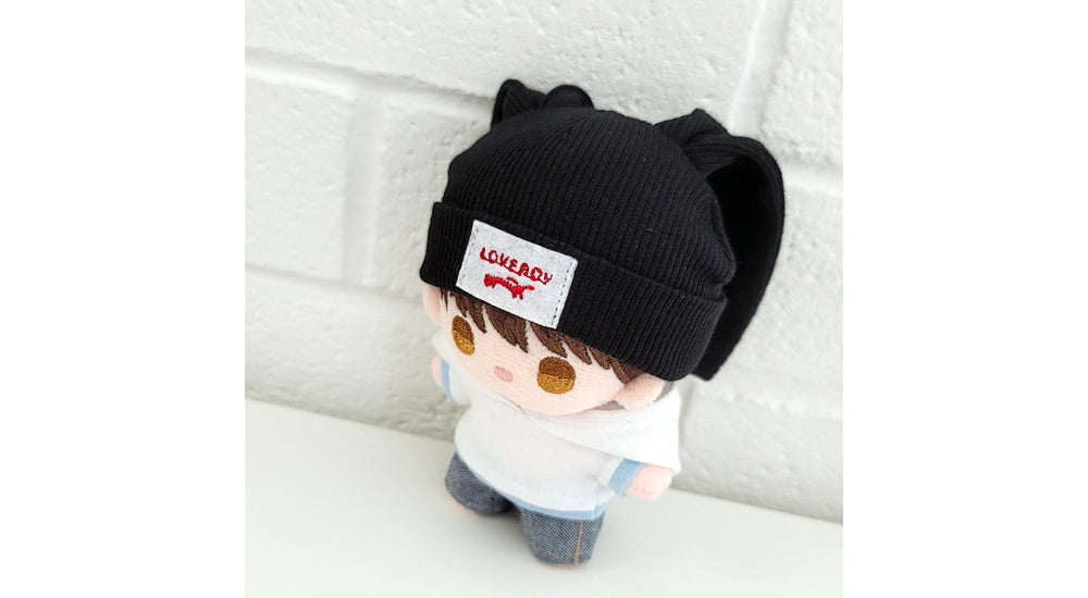 [Bbosiraegi doll] Label Rabbit Beanie