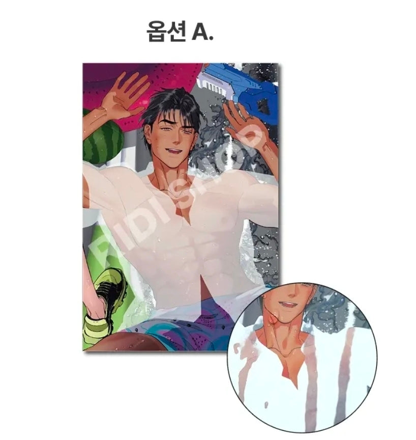 [Pre-order] Private Scandal Waterside Postcard, Double-Layer Photocard, Acrylic Block