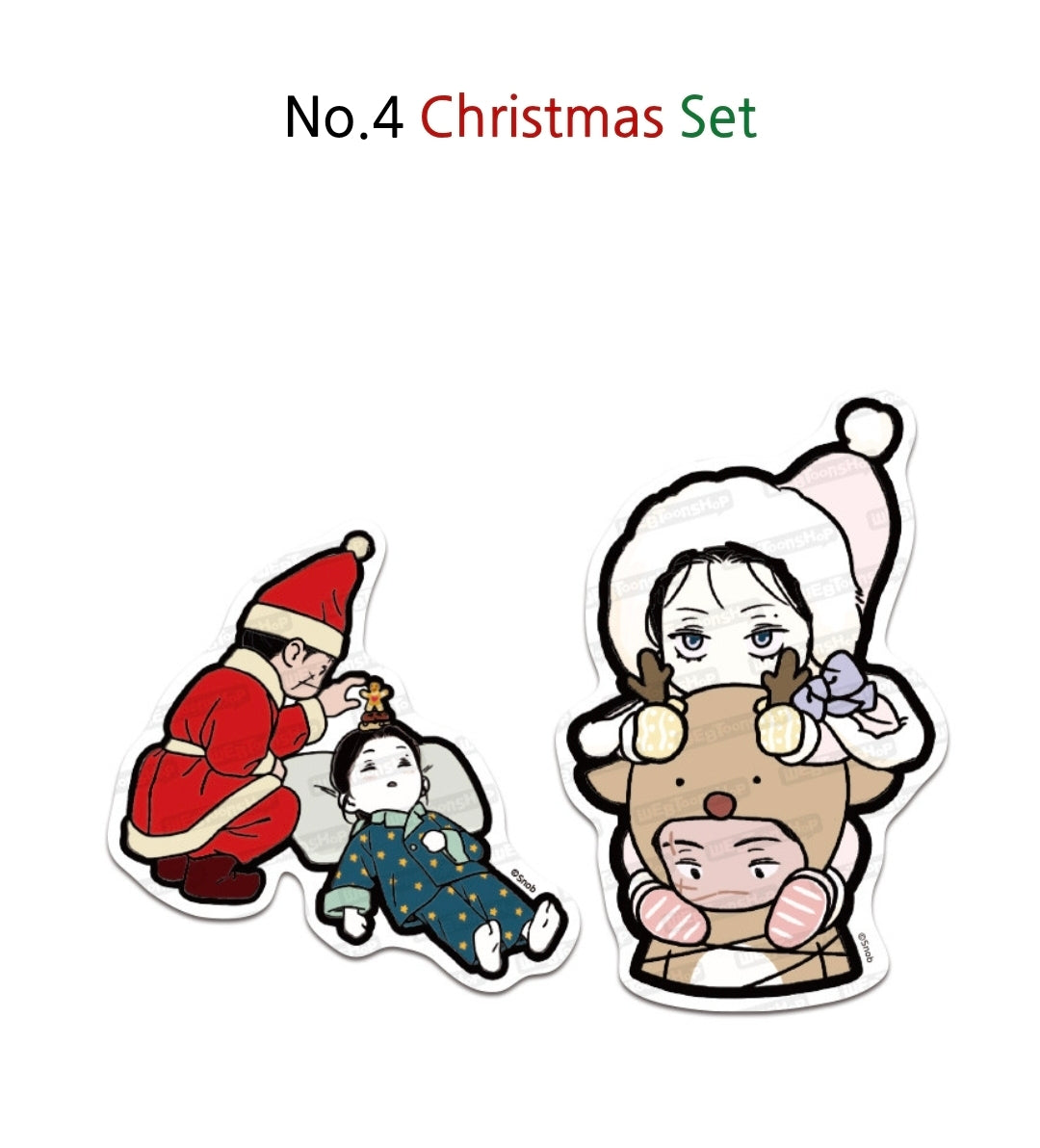 Steel Under Silk Big Cut-Out Sticker Set
