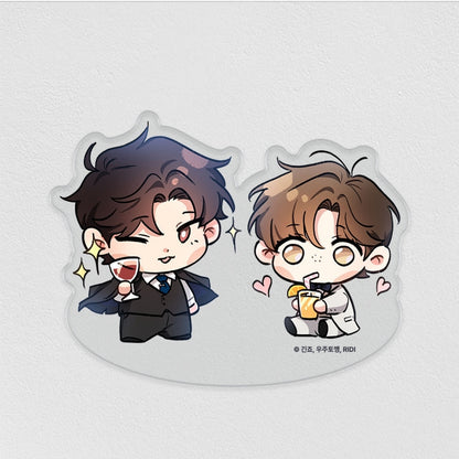 POP THE BEYOND Freestanding Acrylic Stand - Love History Caused by Willful Negligence