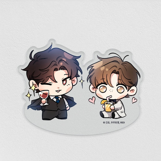 POP THE BEYOND Freestanding Acrylic Stand - Love History Caused by Willful Negligence