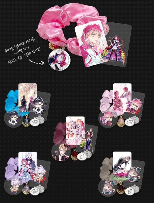 [Pre-order]  Villains Are Destined to Die Scrunchie Photo Card Set