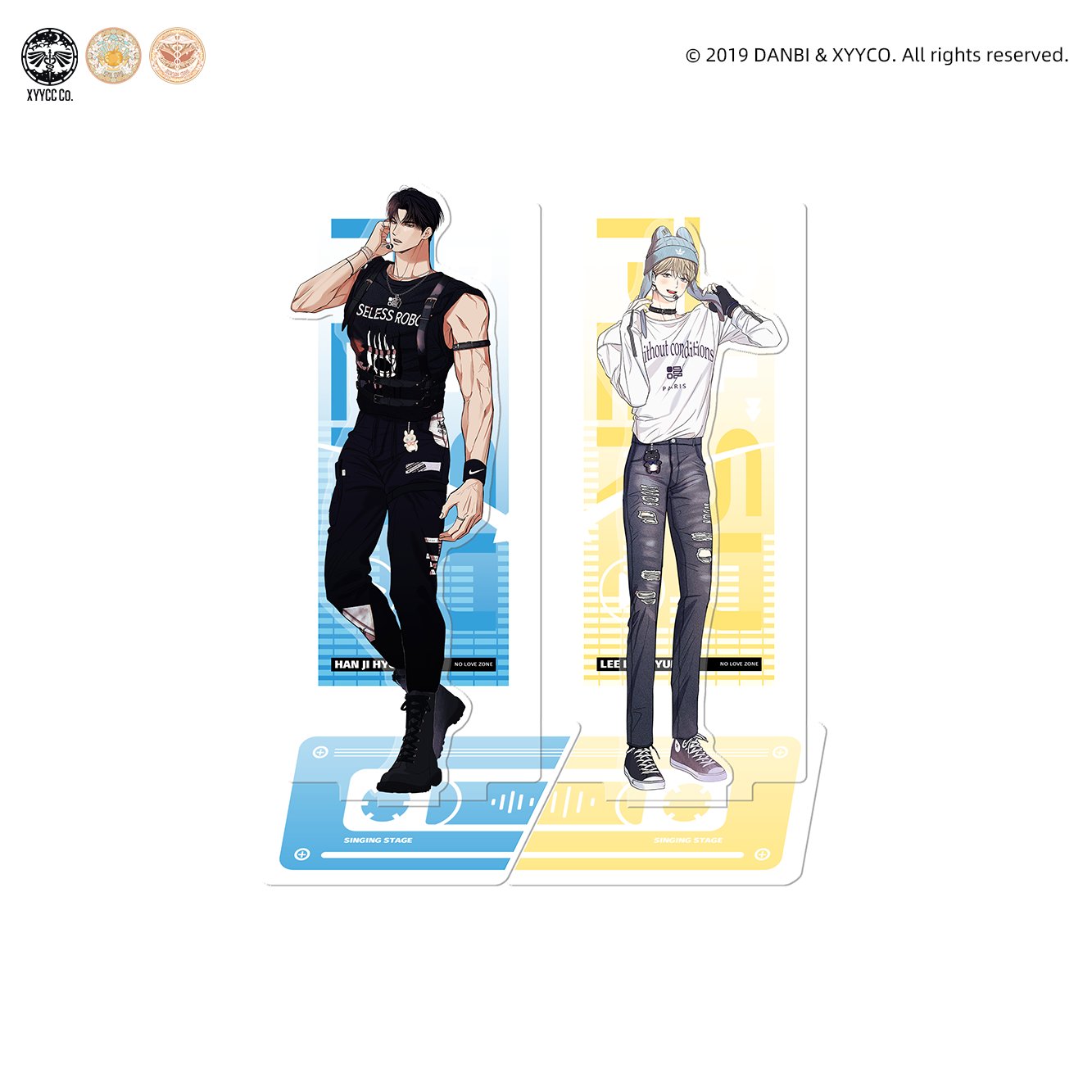 No Love Zone/ Gig of the Day Idol Acrylic Stand