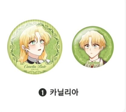 Finding Camellia Can Badge Set (4 types)